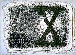 X-Files Cake