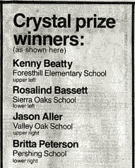 The Crystal Winners