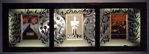 the Academy Awards poster case