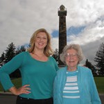 Britta & Grandma at the Astoria Column