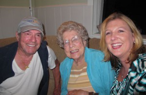 Johnnie, Grandma & Britta at Johnnie's House