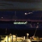 Kingston Ferry Returning at Night