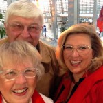 Airport selfie with Mom & Dad