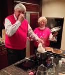 Dad making smelly lutefisk