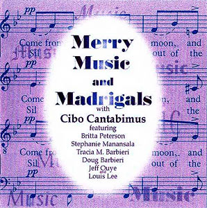 Merry Music and Madrigals Cover