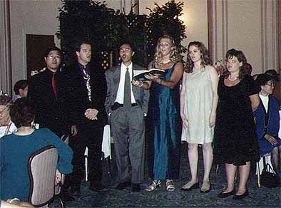 Choral Toast - Robert and Maureen's Wedding - July 2001