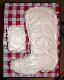 Birthday Boot Cake